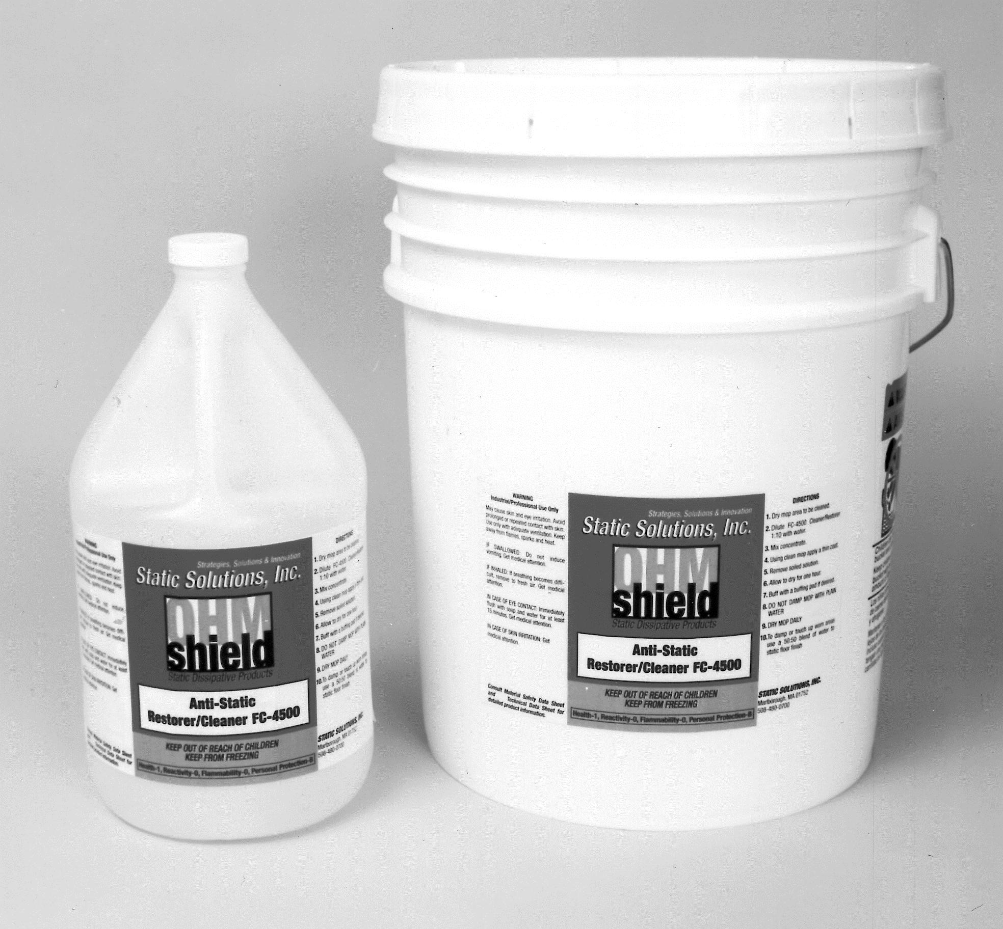 Static Solutions FC-4505 ohm shield floor cleaner 5 gal